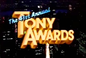 The 41st Annual Tony Awards