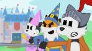 Woodrow Wolf in Filmland: A Knight for a Princess