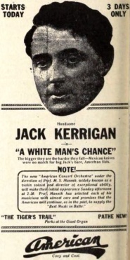 A White Man's Chance