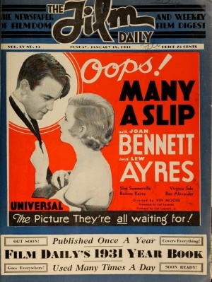 Many a Slip