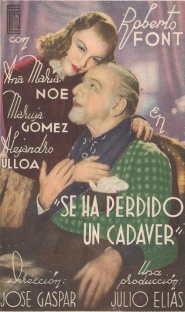 Se ha perdido un cadáver