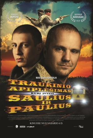Traukinio apiplesimas, kuri ivykde Saulius ir Paulius