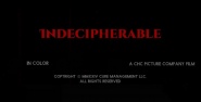 Indecipherable