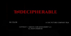 Indecipherable