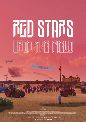 Rote Sterne überm Feld