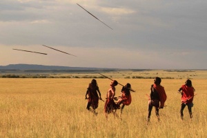 The White Massai Warrior