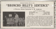 Broncho Billy's Sentence