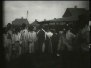 Cuban Refugees Waiting for Rations